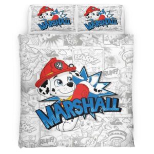 Housse De Couette Marcus – Pat’ Patrouille Parure de lit Ensemble De Literie