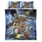 Housse De Couette Avengers Marvel 1004 Parure de lit Ensemble De Literie