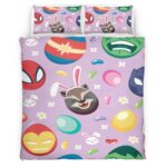 Housse De Couette Avengers Marvel 1009 Parure de lit Ensemble De Literie