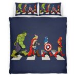 Housse De Couette Avengers Marvel 1017 Parure de lit Ensemble De Literie