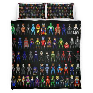 Housse De Couette Avengers Marvel 1021 Parure de lit Ensemble De Literie