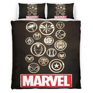 Housse De Couette Avengers Marvel 1025 Parure de lit Ensemble De Literie