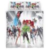 Housse De Couette Avengers Marvel 1037 Parure de lit Ensemble De Literie