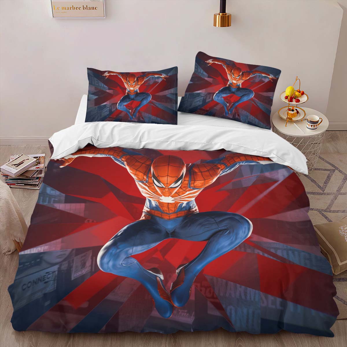 Housse De Couette Spider-Man Marvel Parure de lit Ensemble De Literie – Image 2