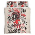 Housse De Couette Marvin le Martien Looney Tunes 01 Parure de lit Ensemble De Literie