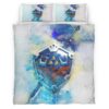 Housse De Couette Épée de Légende et Bouclier Hylien Zelda 3 Parure de lit Ensemble De Literie