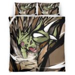 Housse De Couette Méga-Tyranocif Pokémon Parure de lit Ensemble De Literie