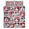 Housse De Couette Mickey Mouse et ses amis 14 Parure de lit Ensemble De Literie