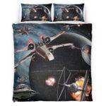 Housse De Couette Faucon Millenium Star Wars 3 Parure de lit Ensemble De Literie