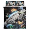 Housse De Couette Faucon Millenium Star Wars 5 Parure de lit Ensemble De Literie