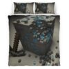 Housse De Couette Minecraft Minerai de Diamant Parure de lit Ensemble De Literie