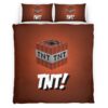 Housse De Couette Minecraft TNT Parure de lit Ensemble De Literie