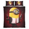 Housse De Couette Minions Assassin Parure de lit Ensemble De Literie