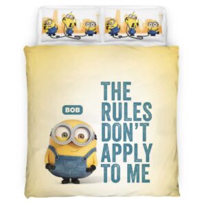 Housse De Couette Minions Bob 02 Parure de lit Ensemble De Literie