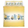 Housse De Couette Minions Personnages 20 Parure de lit Ensemble De Literie