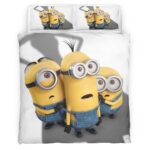 Housse De Couette Minions Personnages 31 Parure de lit Ensemble De Literie