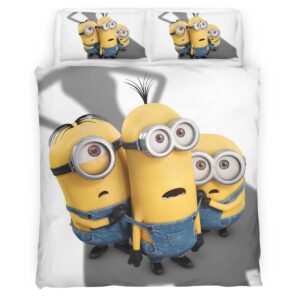 Housse De Couette Minions Personnages 31 Parure de lit Ensemble De Literie