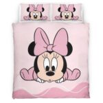 Housse De Couette Minnie Mouse Disney 27 Parure de lit Ensemble De Literie