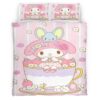 Housse De Couette My Melody & Hello Kitty 01 Parure de lit Ensemble De Literie