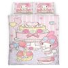 Housse De Couette My Melody & Hello Kitty 02 Parure de lit Ensemble De Literie