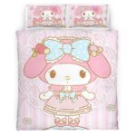 Housse De Couette My Melody & Hello Kitty 06 Parure de lit Ensemble De Literie