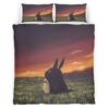 Housse De Couette Mon Voisin Totoro 2 Parure de lit Ensemble De Literie