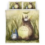 Housse De Couette Mon Voisin Totoro – Tous les Personnages 1 Parure de lit Ensemble De Literie