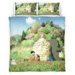 Housse De Couette Mon Voisin Totoro – Tous les Personnages 10 Parure de lit Ensemble De Literie