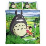 Housse De Couette Mon Voisin Totoro – Tous les Personnages 25 Parure de lit Ensemble De Literie