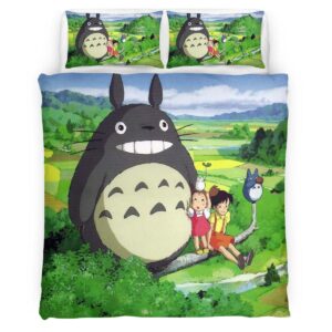 Housse De Couette Mon Voisin Totoro – Tous les Personnages 25 Parure de lit Ensemble De Literie