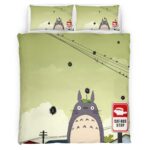 Housse De Couette Mon Voisin Totoro – Tous les Personnages 28 Parure de lit Ensemble De Literie