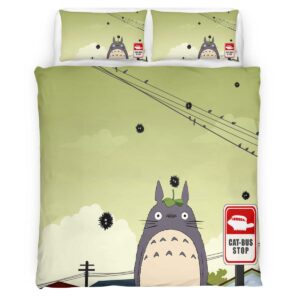 Housse De Couette Mon Voisin Totoro – Tous les Personnages 28 Parure de lit Ensemble De Literie