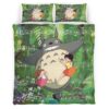 Housse De Couette Mon Voisin Totoro – Tous les Personnages 32 Parure de lit Ensemble De Literie