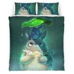 Housse De Couette Mon Voisin Totoro – Tous les Personnages 37 Parure de lit Ensemble De Literie