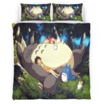 Housse De Couette Mon Voisin Totoro – Tous les Personnages 9 Parure de lit Ensemble De Literie
