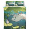 Housse De Couette Mon Voisin Totoro Endormi Parure de lit Ensemble De Literie