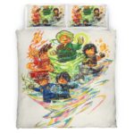 Housse De Couette Ninjago – Tous les Personnages 1013 Parure de lit Ensemble De Literie