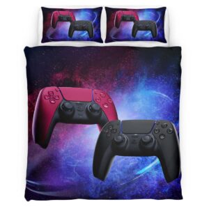 Housse De Couette Manette PlayStation 5 Parure de lit Ensemble De Literie
