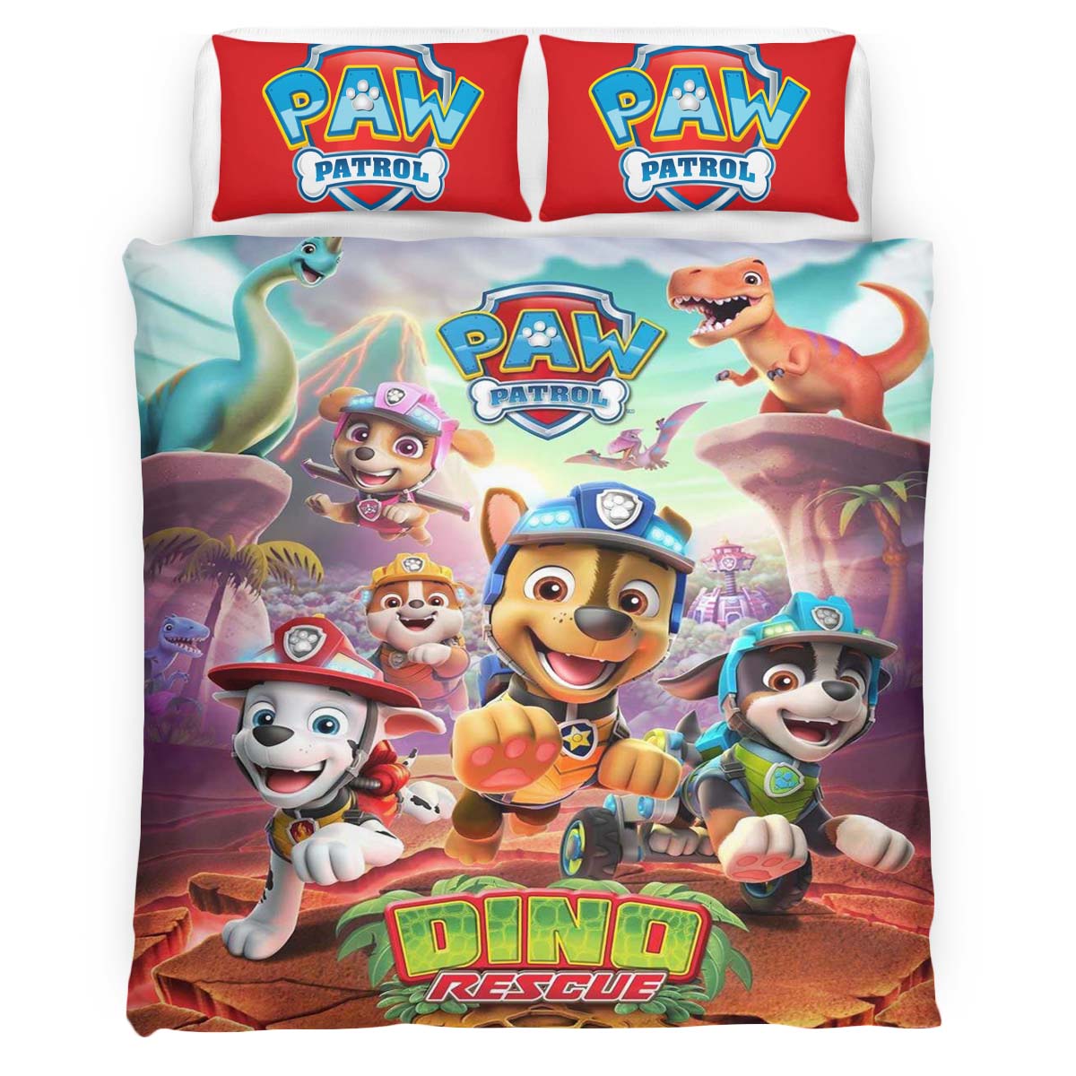 Housse De Couette Pat’ Patrouille 29 Parure de lit Ensemble De Literie