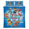 Housse De Couette Pat’ Patrouille Tous les personnages 26 Parure de lit Ensemble De Literie
