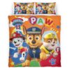 Housse De Couette Pat’ Patrouille Tous les personnages 44 Parure de lit Ensemble De Literie