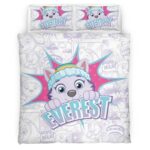 Housse De Couette Pat’ Patrouille Everest Parure de lit Ensemble De Literie