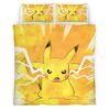 Housse De Couette Pikachu Parure de lit Ensemble De Literie