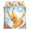Housse De Couette Pikachu 3 Parure de lit Ensemble De Literie