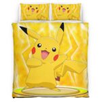 Housse De Couette Pikachu 5 Parure de lit Ensemble De Literie