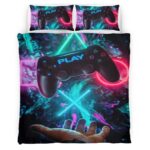 Housse De Couette PlayStation 11 Parure de lit Ensemble De Literie
