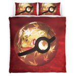 Housse De Couette Poké Ball 2 Parure de lit Ensemble De Literie