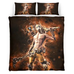 Housse De Couette Psycho Bandit Fortnite Skin 4 Parure de lit Ensemble De Literie