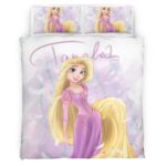 Housse De Couette Raiponce – Tangled Disney 08 Parure de lit Ensemble De Literie