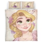 Housse De Couette Raiponce – Tangled Disney 11 Parure de lit Ensemble De Literie